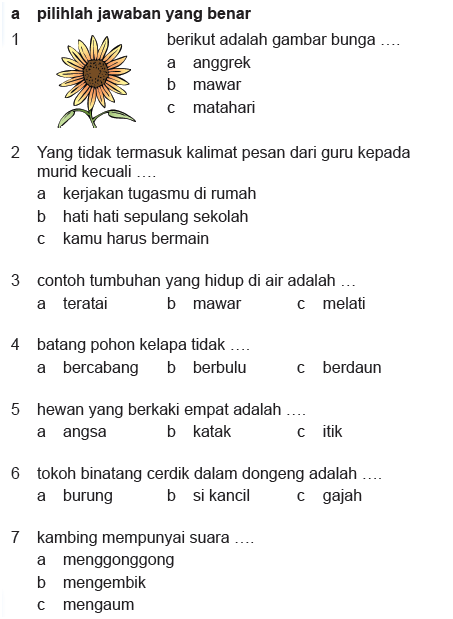 Contoh Soal Bahasa Indonesia Kelas 2 Semester 2 - windowsfasr